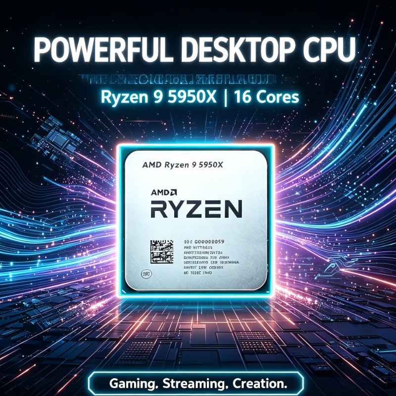 Amd Cpu Ryzen 9 - R9 5950X AMD Ryzen 9 16