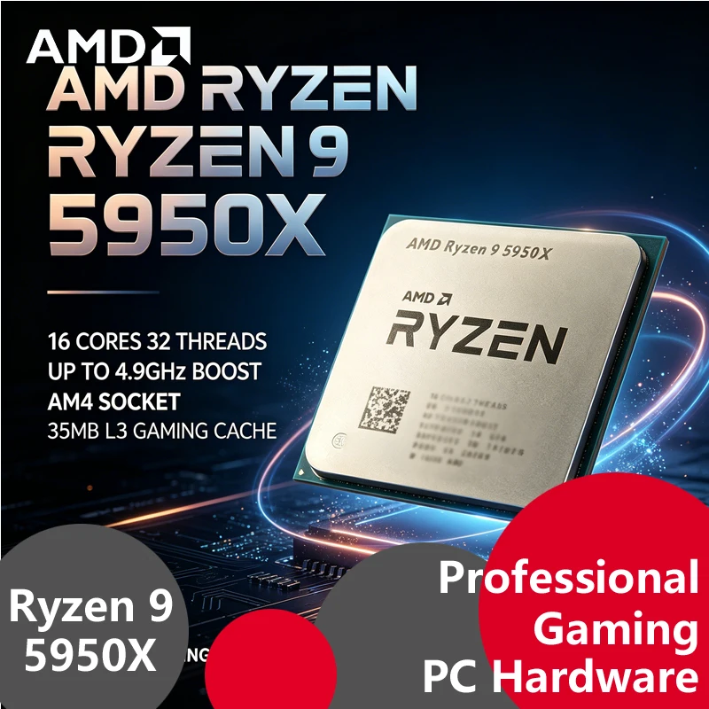 Amd Cpu Ryzen 9 - AMD Ryzen 9 5950X Zen3 AM4