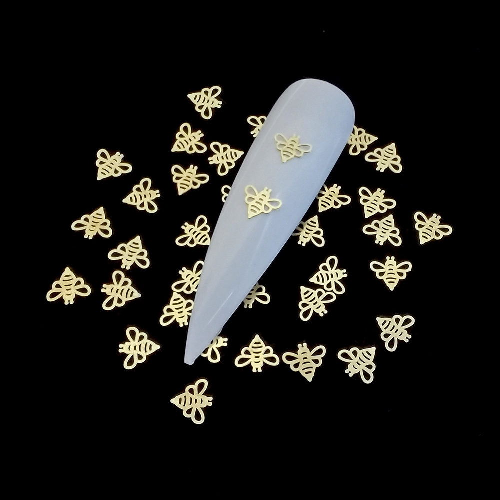 100pcs Gold Butterfly Metal Na - огляд і ціна Trending Tech Accessories