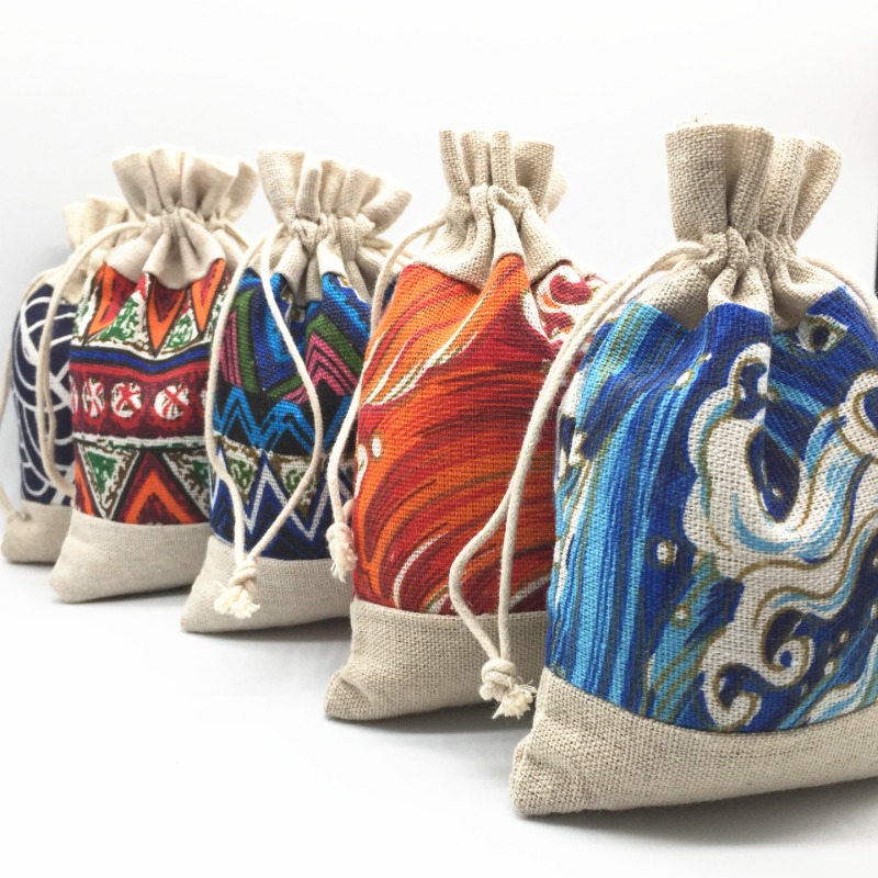 Ethnic Style Drawstring Bag Je - огляд і ціна Cable Organizer Bag