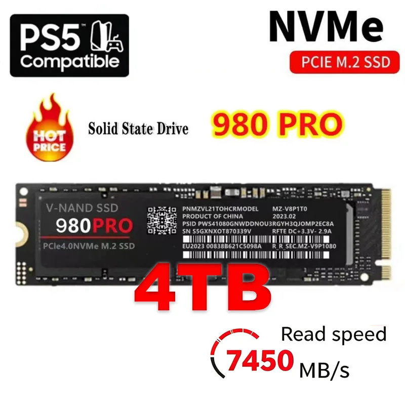 High Speed 980 PRO PCIe4.0 x4  - огляд і ціна Samsung Ssd 980 Pro