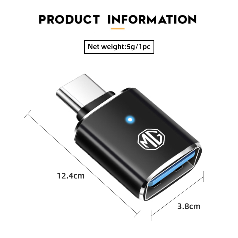 Car LED Type C To USB 3.0 Adap - огляд і ціна Tech Car Accessories