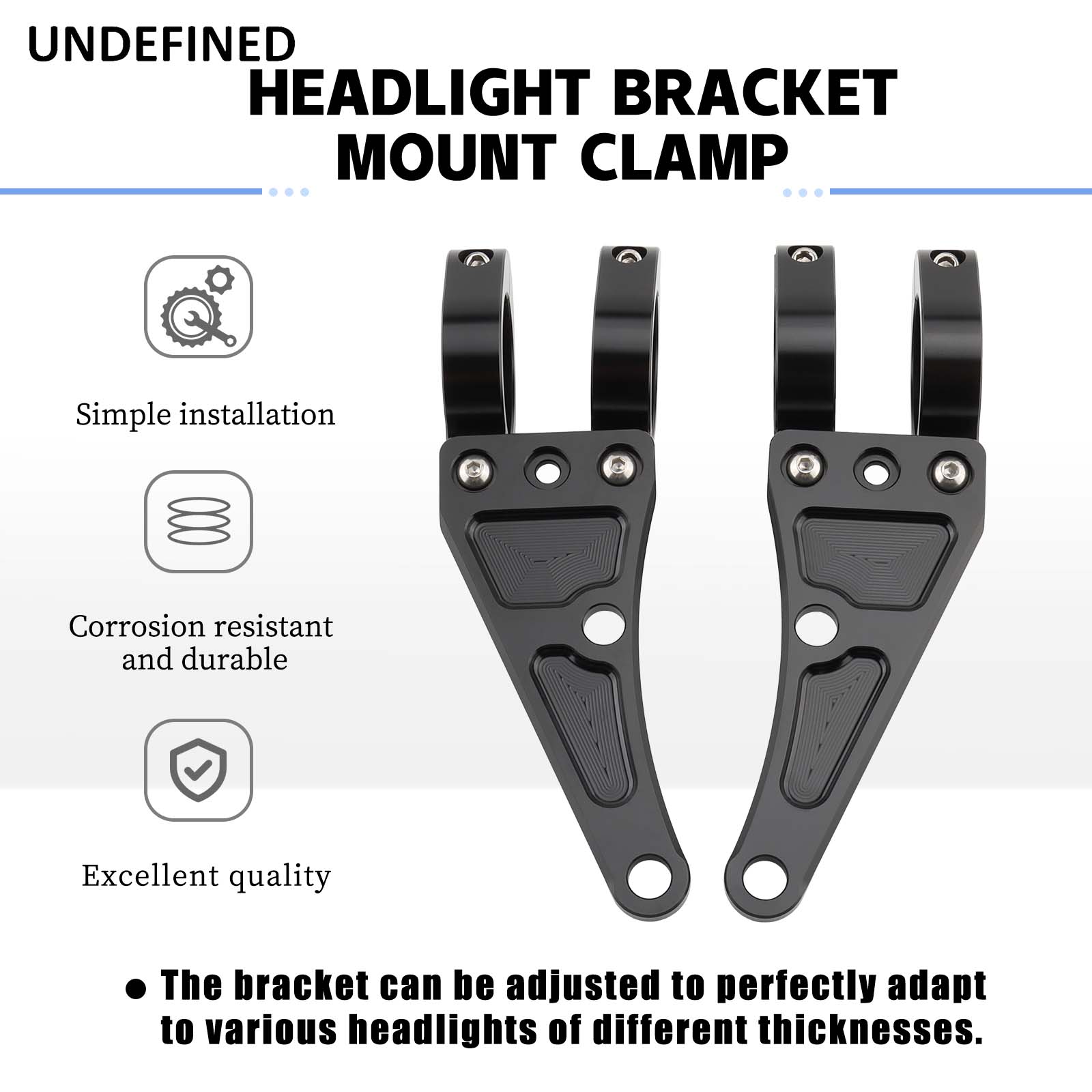 33mm-58mm Headlight Bracket Mo - огляд і ціна Tech Q