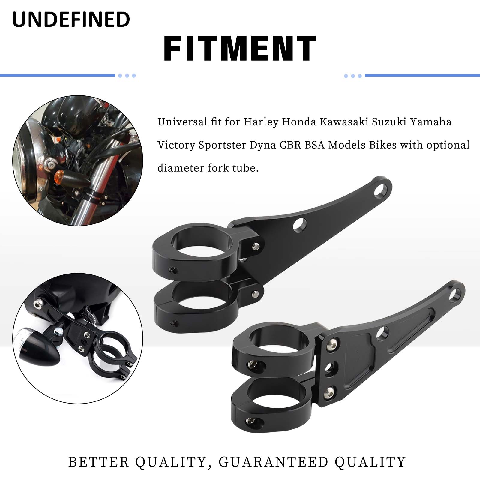 33mm-58mm Headlight Bracket Mo - огляд і ціна Tech Q