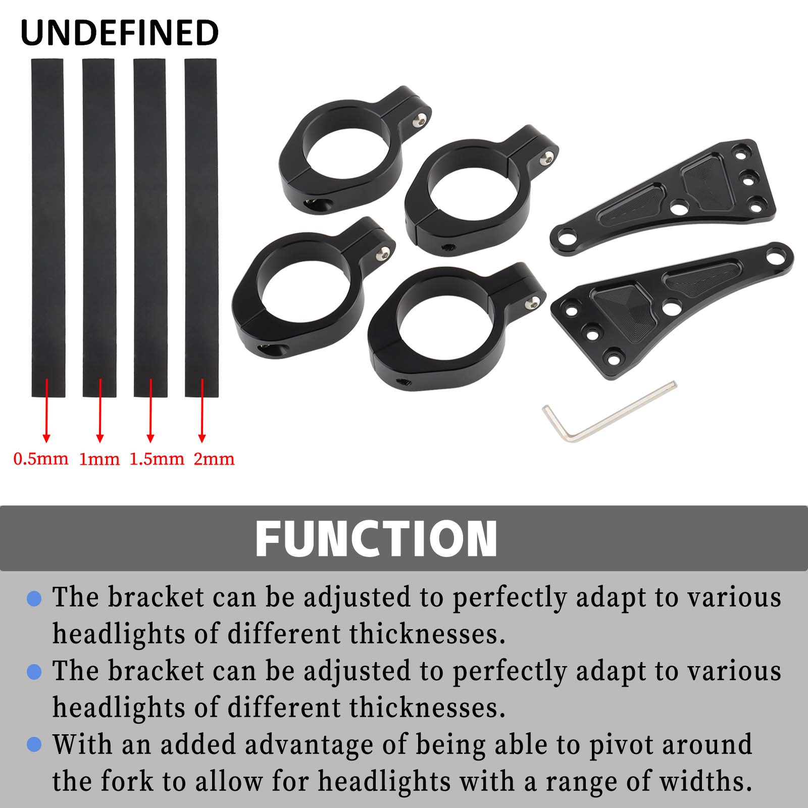 33mm-58mm Headlight Bracket Mo - огляд і ціна Tech Q