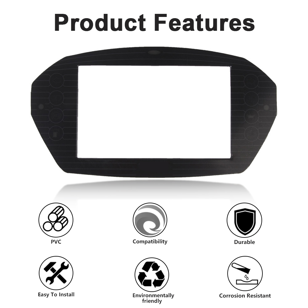 Speedometer Sticker Black Moto - огляд і ціна Trail Tech Vapor Accessories
