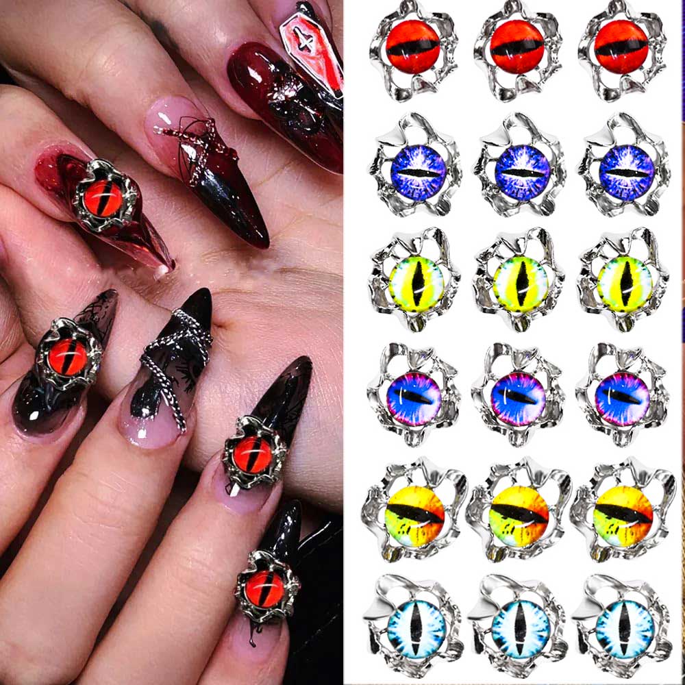 Aolly Y2K Devil Eye Nail Charm - огляд і ціна Trending Tech Accessories