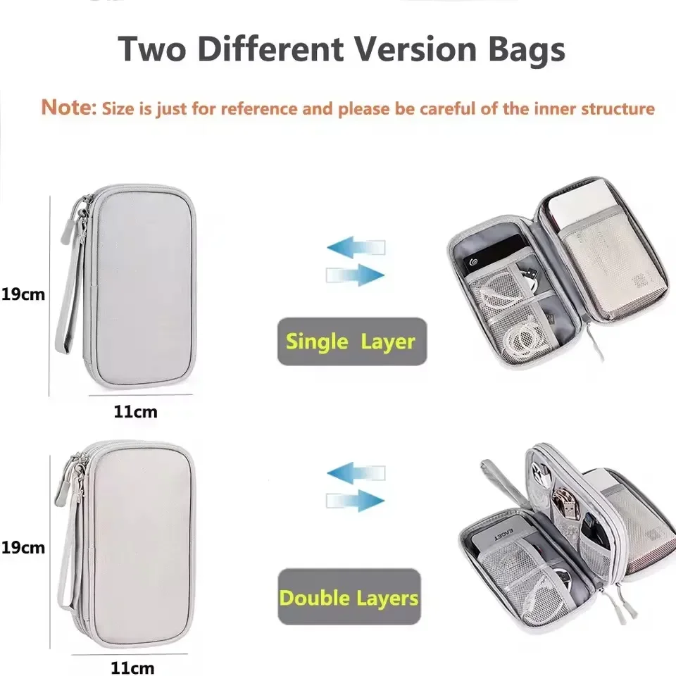 Travel Cable Bag Portable Digi - огляд і ціна Cable Organizer Bag