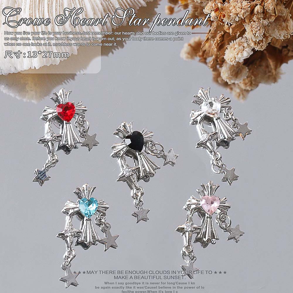 10pcs Retro Cross Chain Nail A - огляд і ціна Trending Tech Accessories