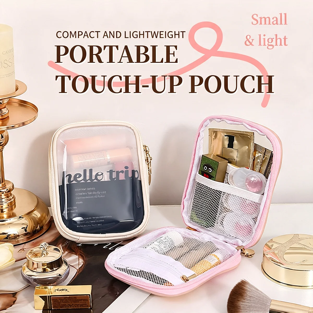Transparent Portable Cosmetic  - огляд і ціна Cable Organizer Bag