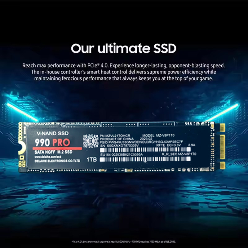 Original 980Pro 990Pro M.2 NVM - огляд і ціна Samsung Ssd 980 Pro