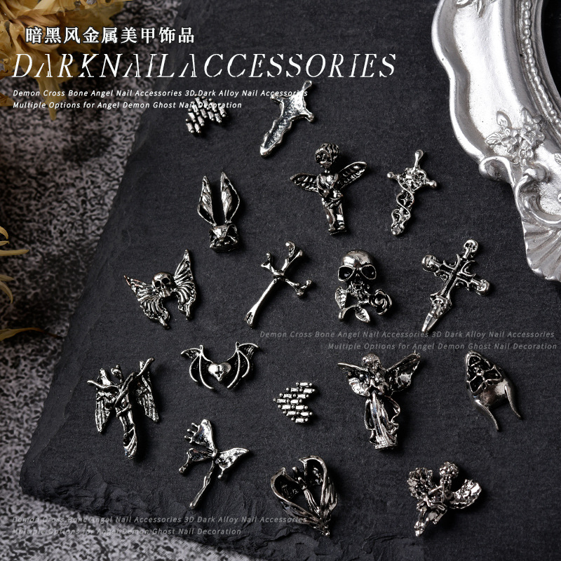 20PCS Gothic Punk Style Alloy  - огляд і ціна Trending Tech Accessories
